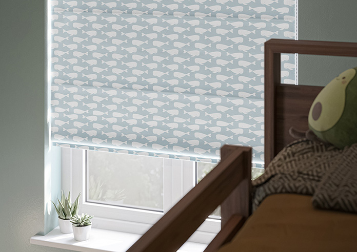 Whaling Around, Nimbus - Roman Blind - Image 5